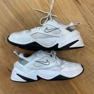 Nike white techno sneakers